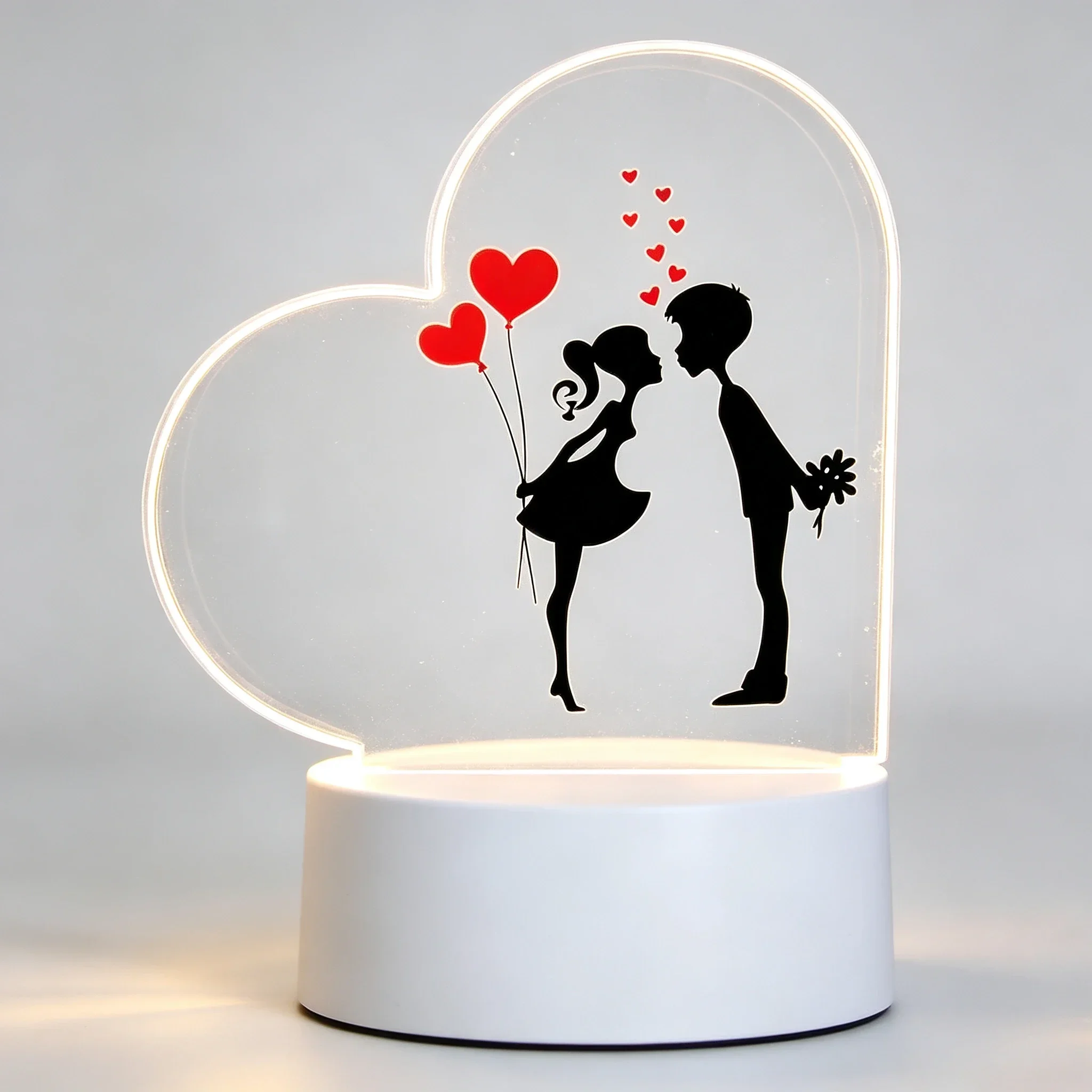 Led Balloon Light - مصباح ليلي ثلاثي الأبعاد على شكل