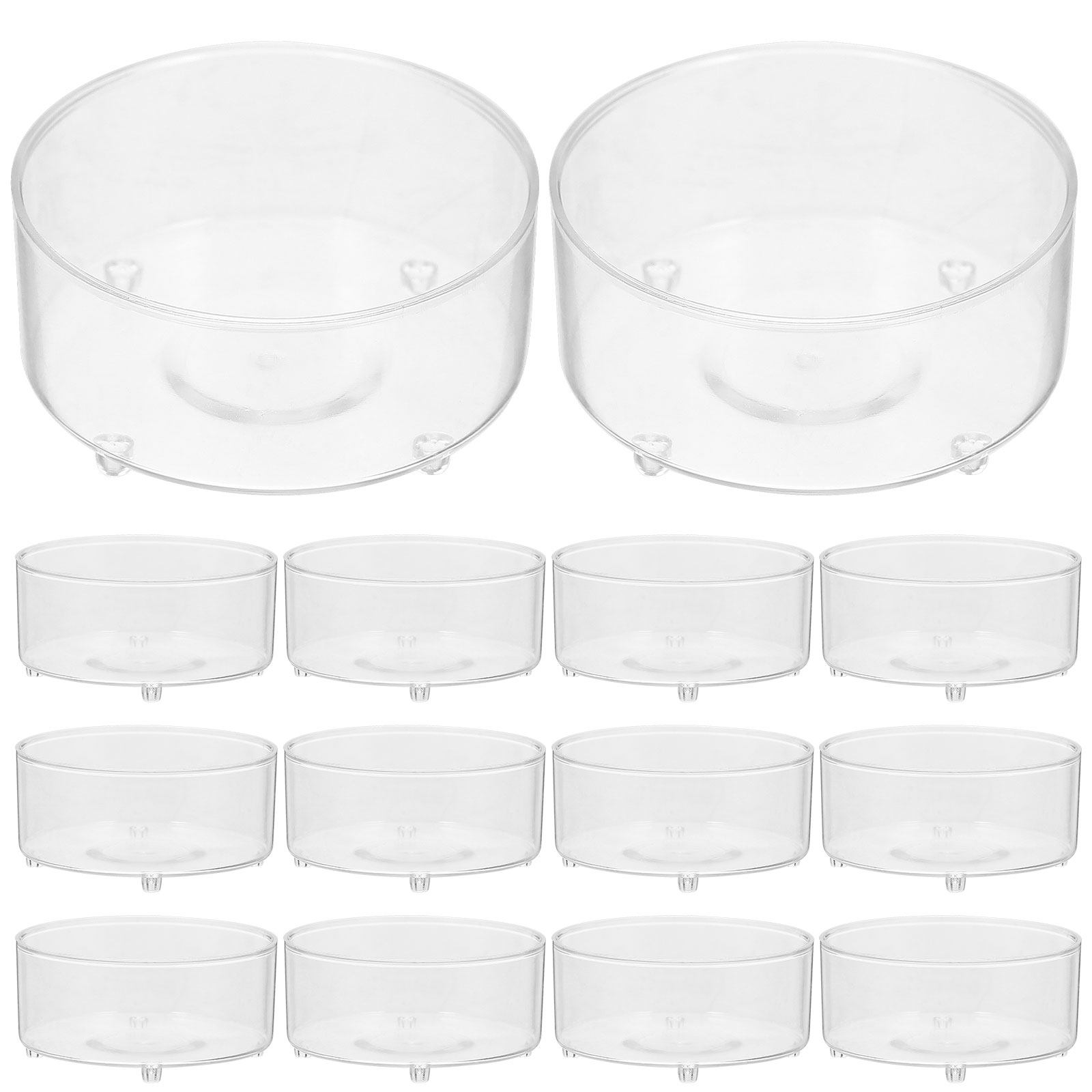 Plastic Cup 50Pcs - 50 قطعة من الأكواب البلاستيكية لشموع
