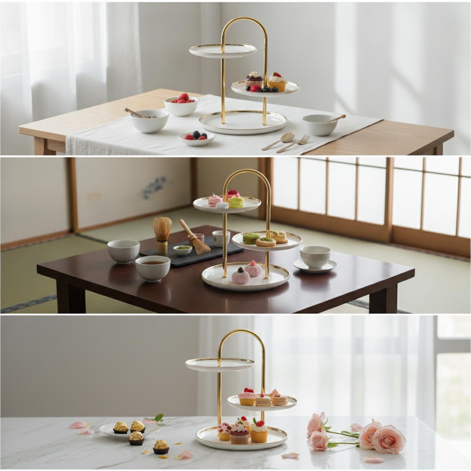 حامل متعدد الطبقات مع مقبض، مج - مراجعة Cupcake Stand Tier وسعره