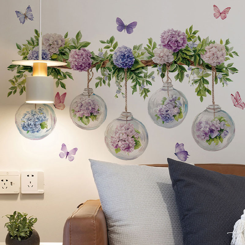 ملصق جداري على شكل زهرة هيدران - مراجعة Flower Wall Panel وسعره