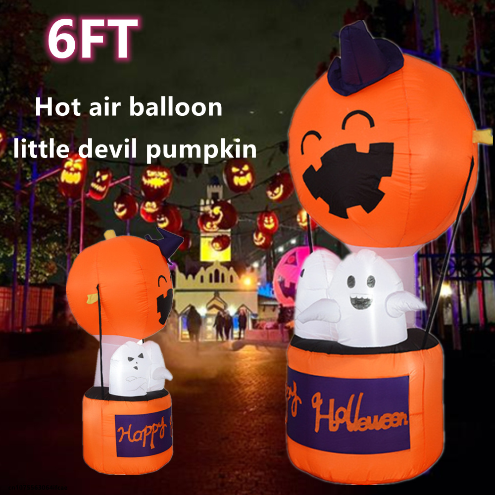 منطاد قابل للنفخ للهالوين مع أ - مراجعة Led Balloon Light وسعره