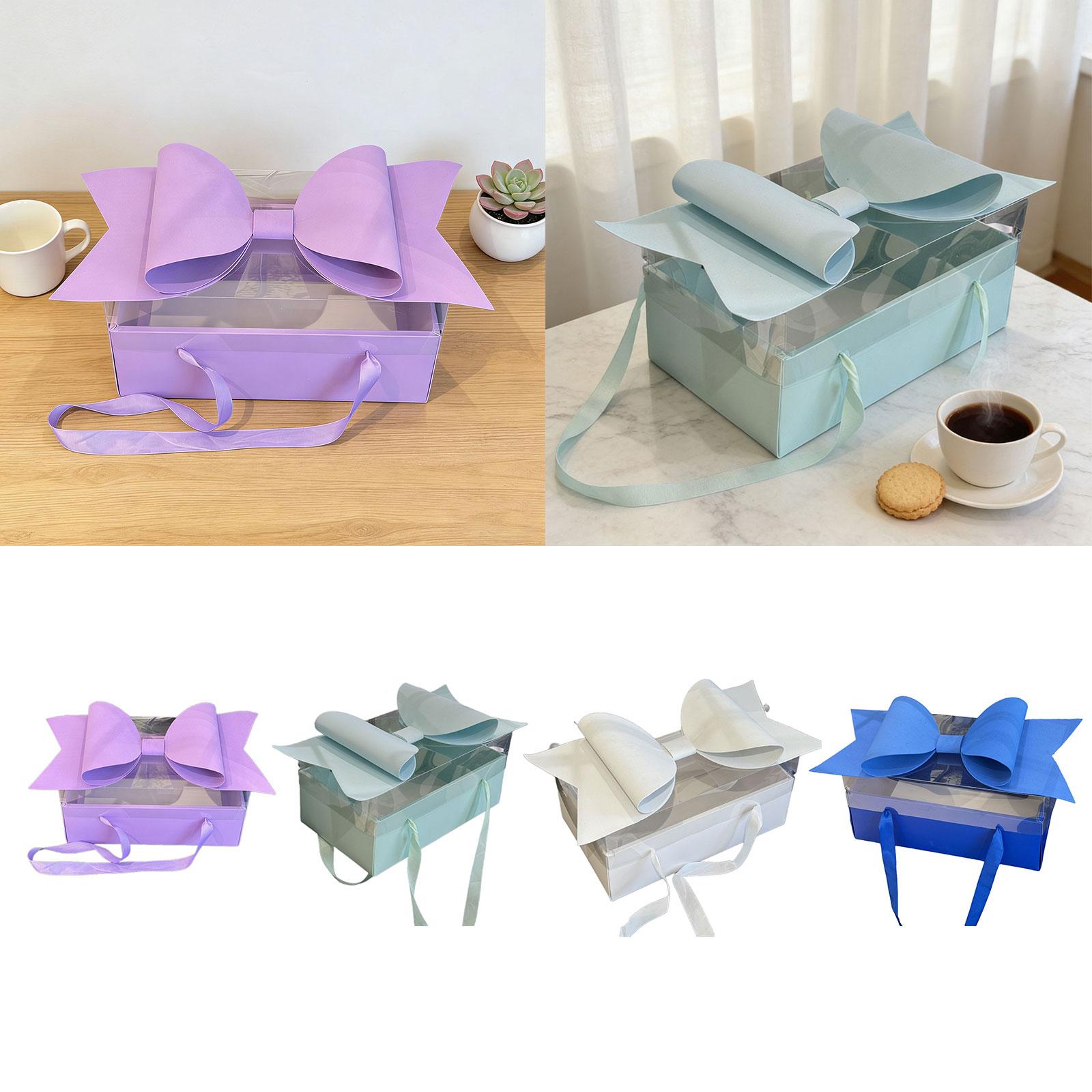 صندوق هدايا فاخر مع غطاء شفاف  - مراجعة Event Party Box وسعره