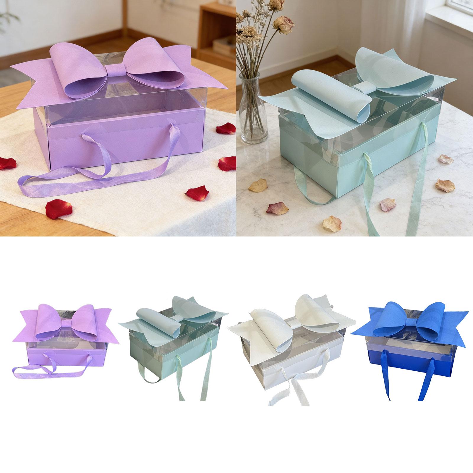 صندوق هدايا فاخر مع غطاء شفاف  - مراجعة Event Party Box وسعره