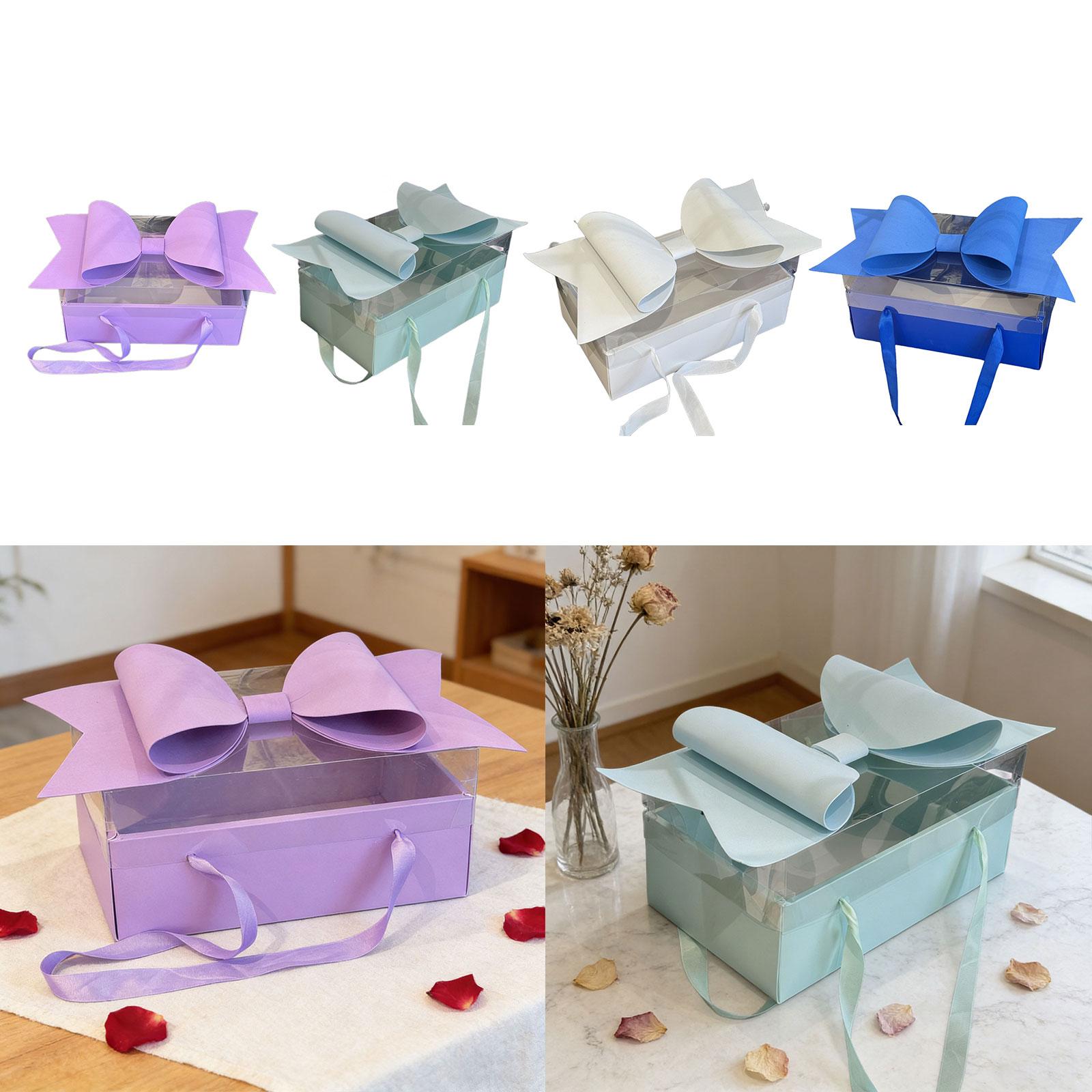 صندوق هدايا فاخر مع غطاء شفاف  - مراجعة Event Party Box وسعره