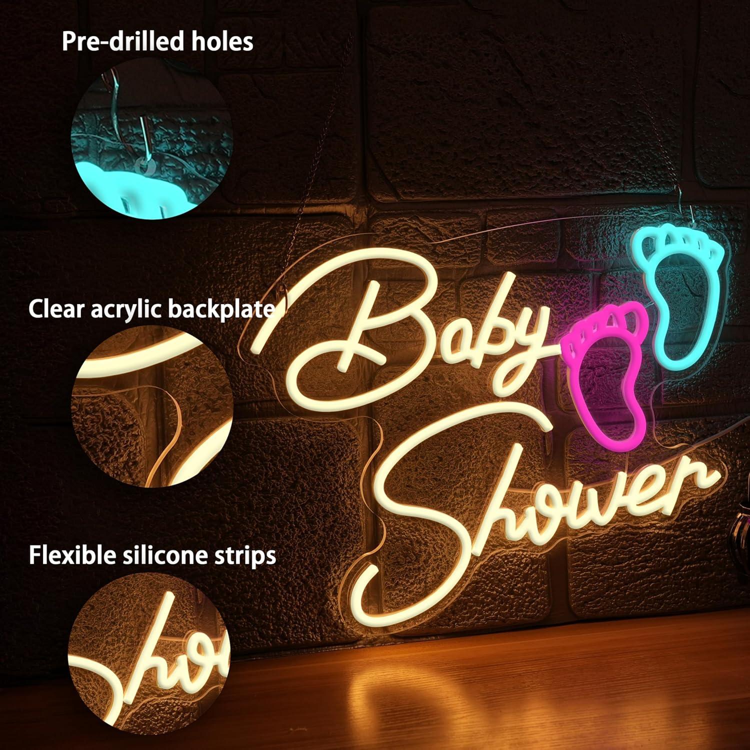 لافتة نيون لحفل استقبال المولو - مراجعة Neon Sign Party وسعره