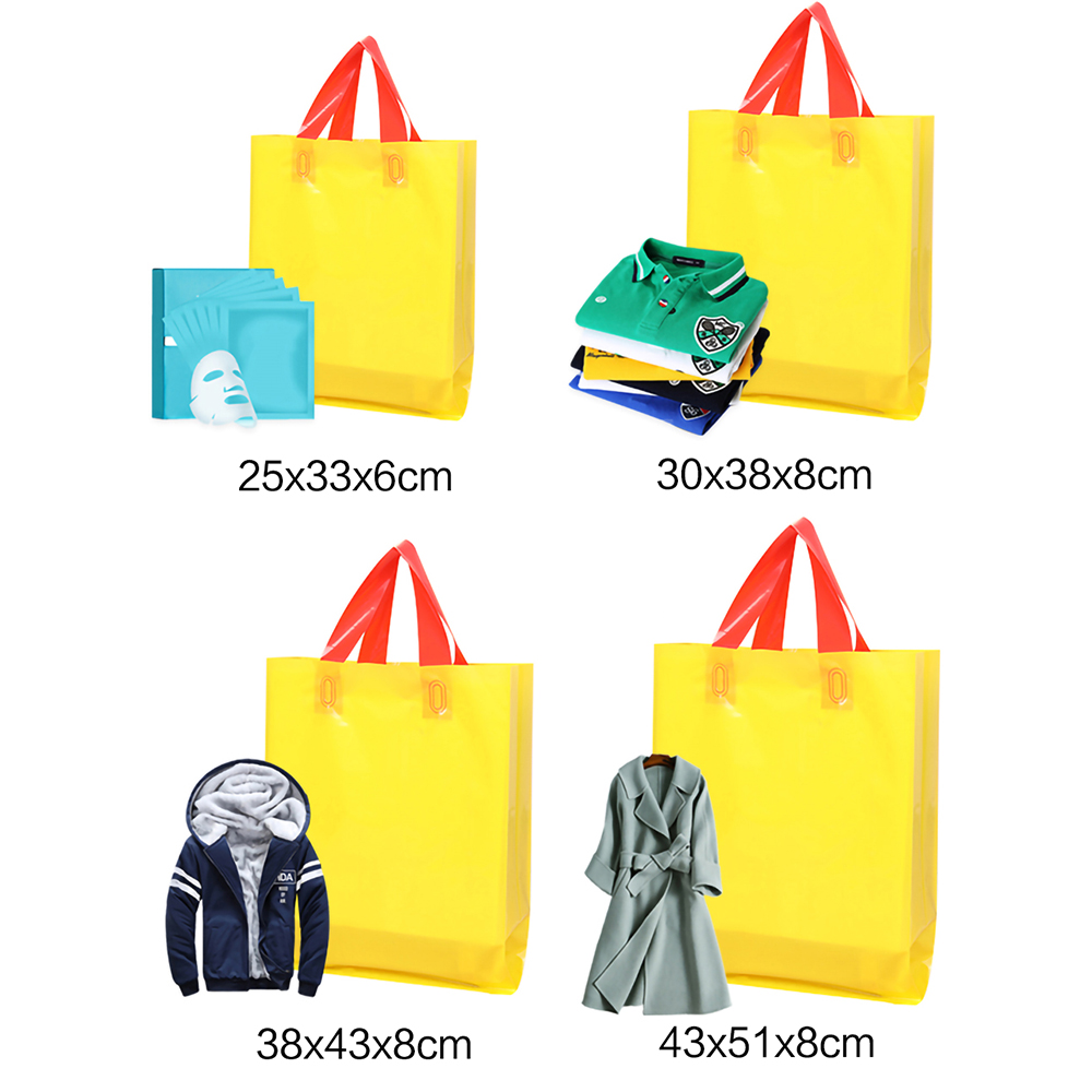 50 قطعة من أكياس التسوق البلاس - مراجعة Event Party Shop وسعره