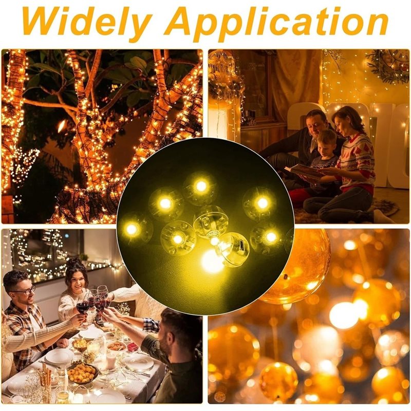 ABLN-حزمة أضواء بالونات من 100 - مراجعة Led Balloon Light وسعره
