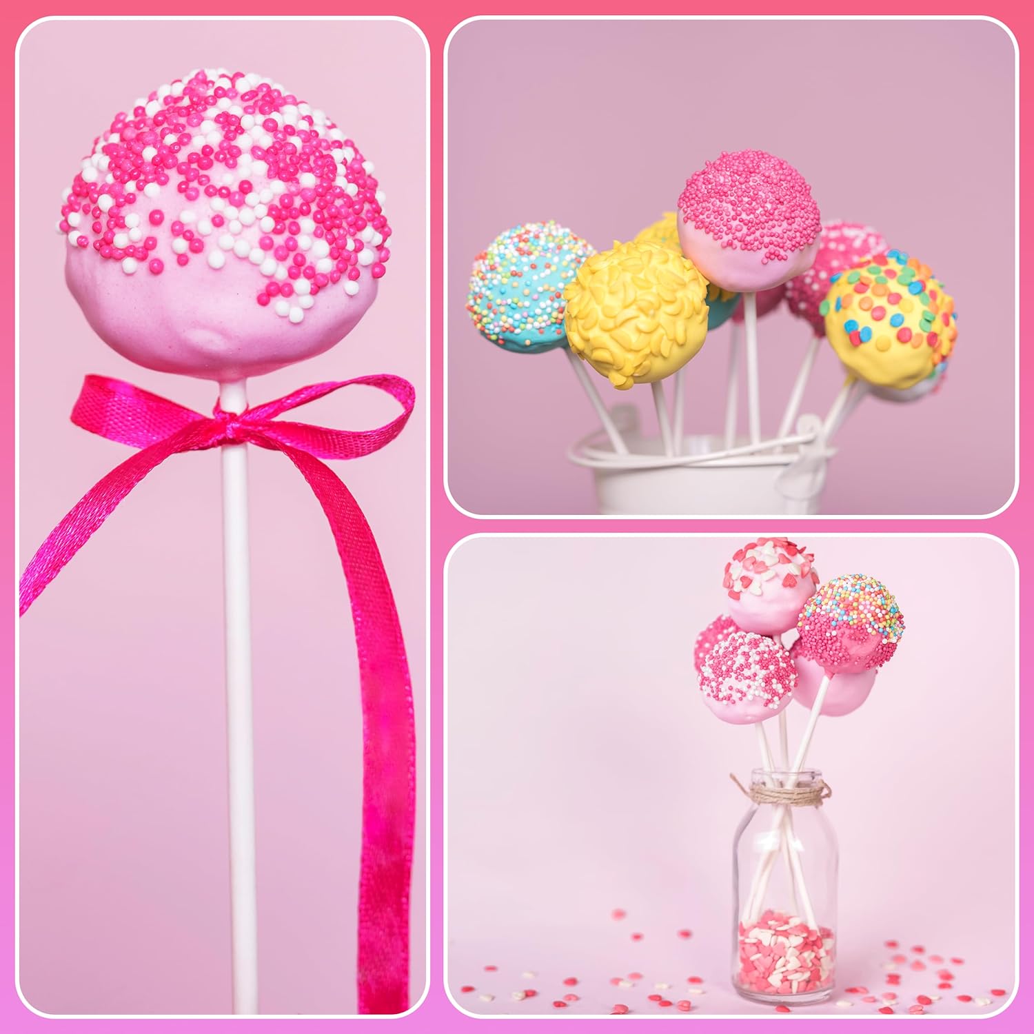 100 قطعة DIY بها بنفسك الحلوى  - مراجعة Cotton Candy Cone وسعره