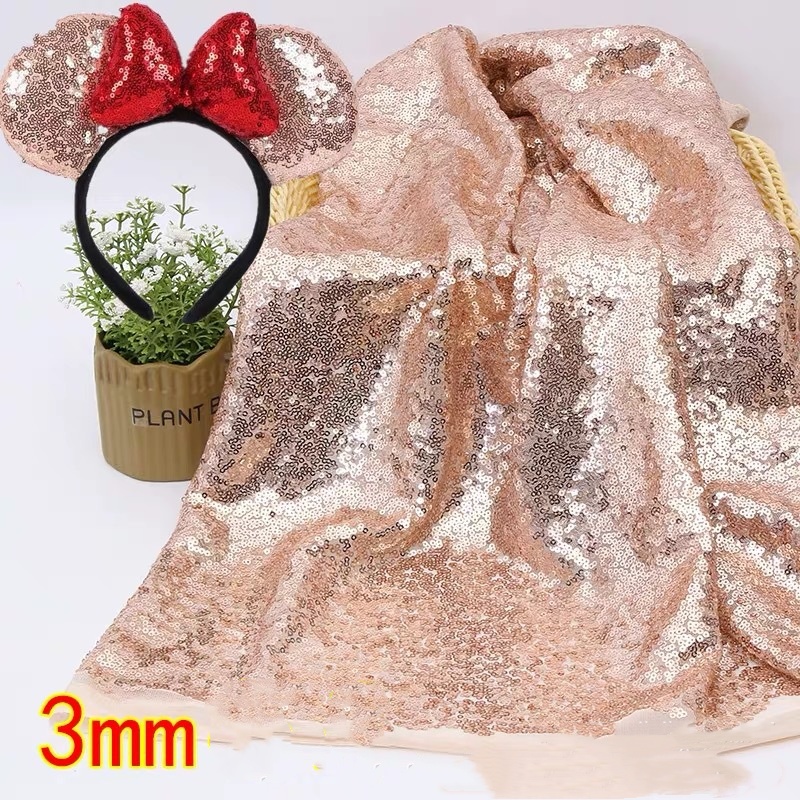 قماش ترتر صغير 3 مم للفساتين ا - مراجعة Glitter Tablecloth وسعره