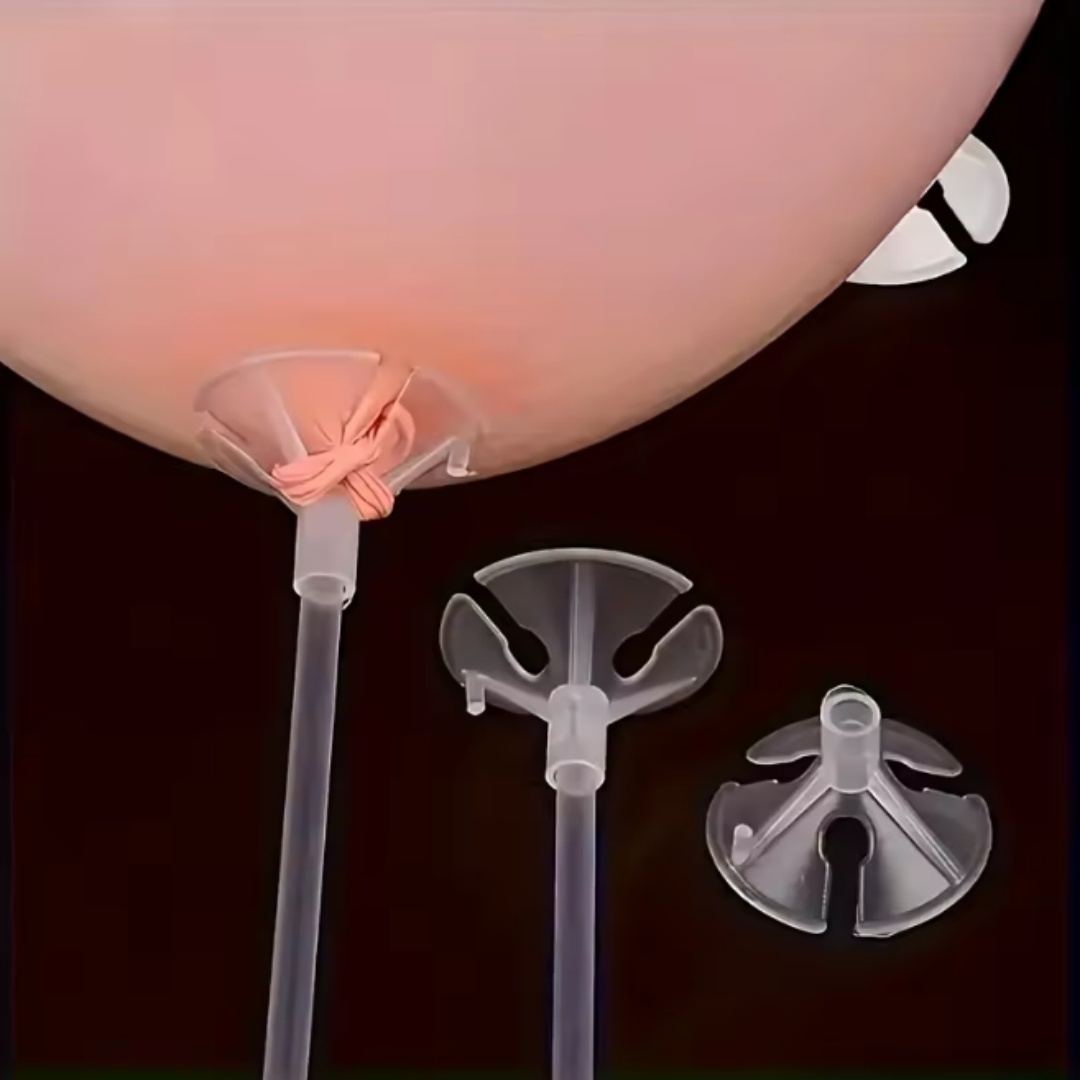 10/50 قطعة حامل بالونات بلاستي - مراجعة Plastic Cup 50Pcs وسعره